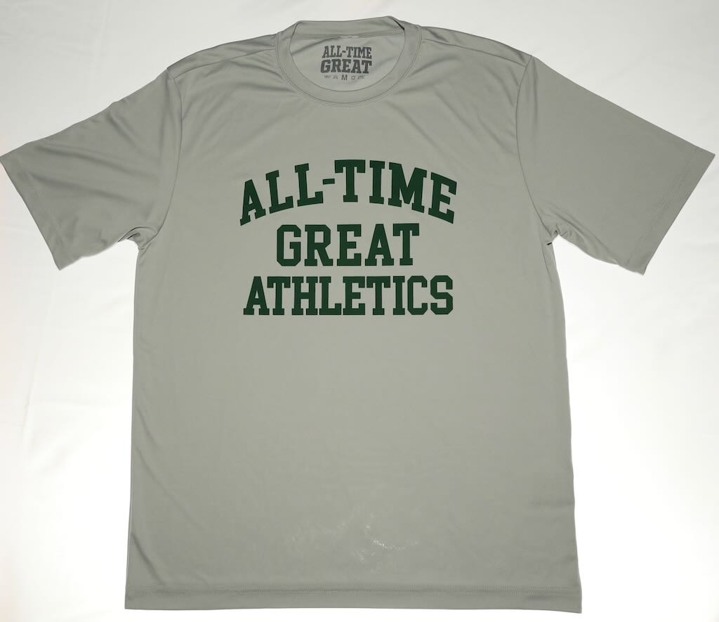 All Time Great Athletics branded performance short sleeve t Youth