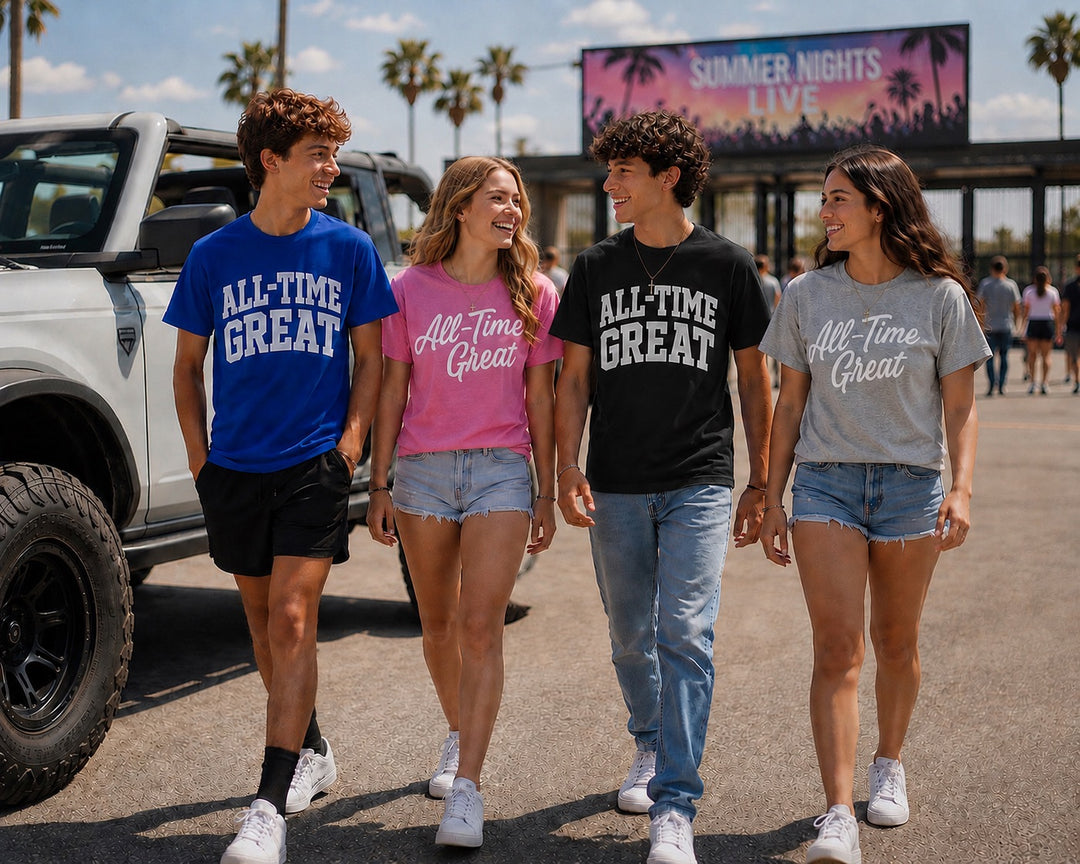 All Time Great Arch Block Tee - Youth
