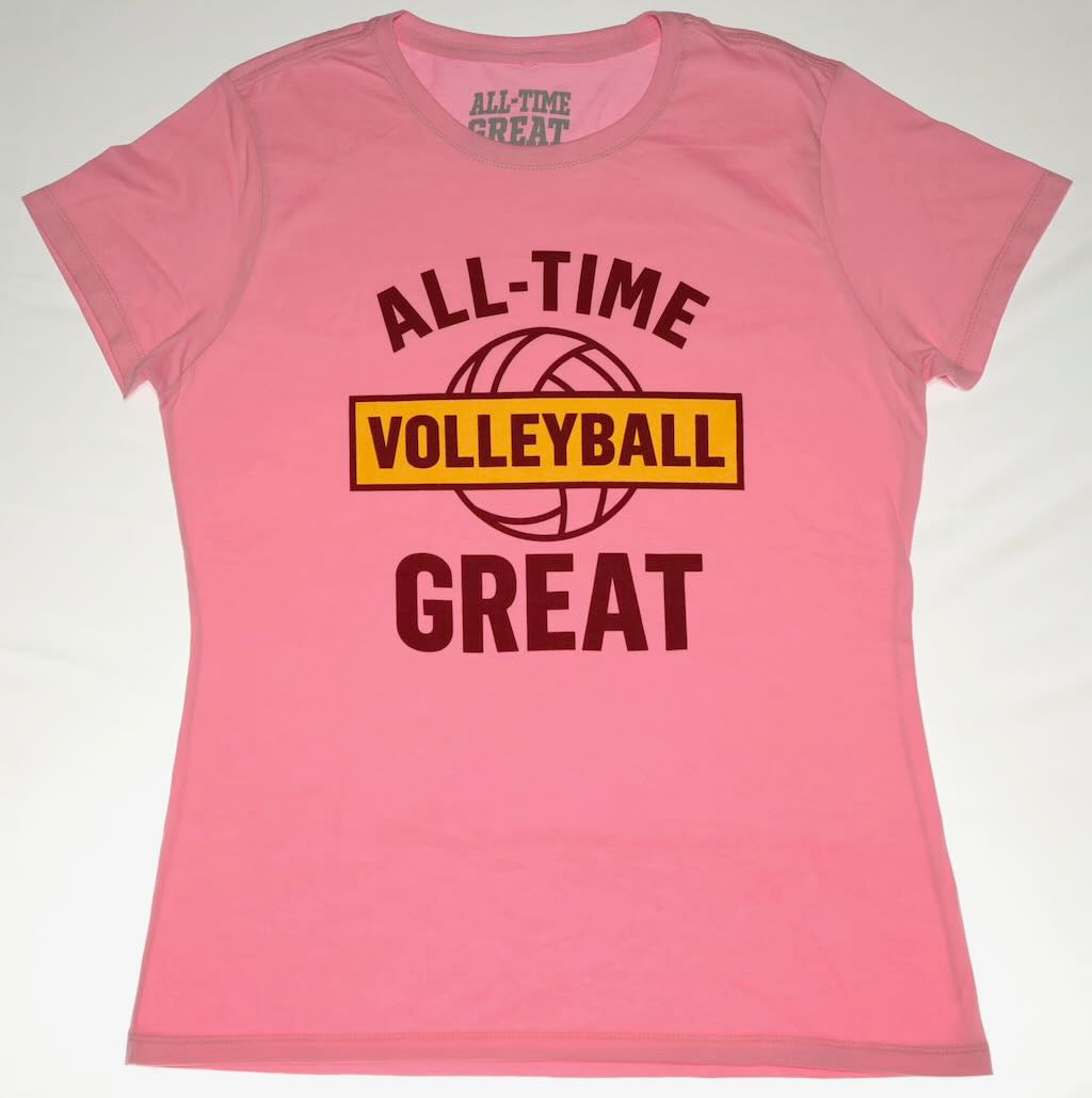Volleyball Box over ball logo Short sleeve t.