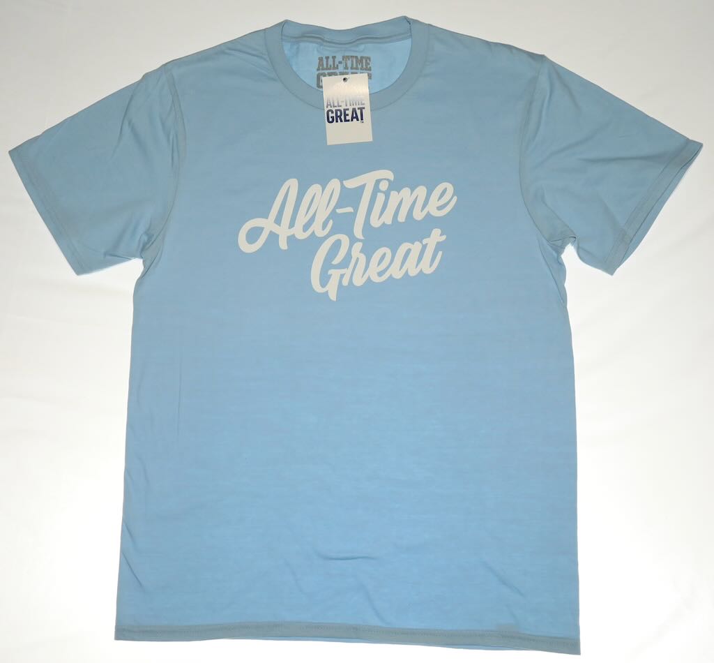 All-time great script Short sleeve logo t girls/youth.  Available in 6 colors