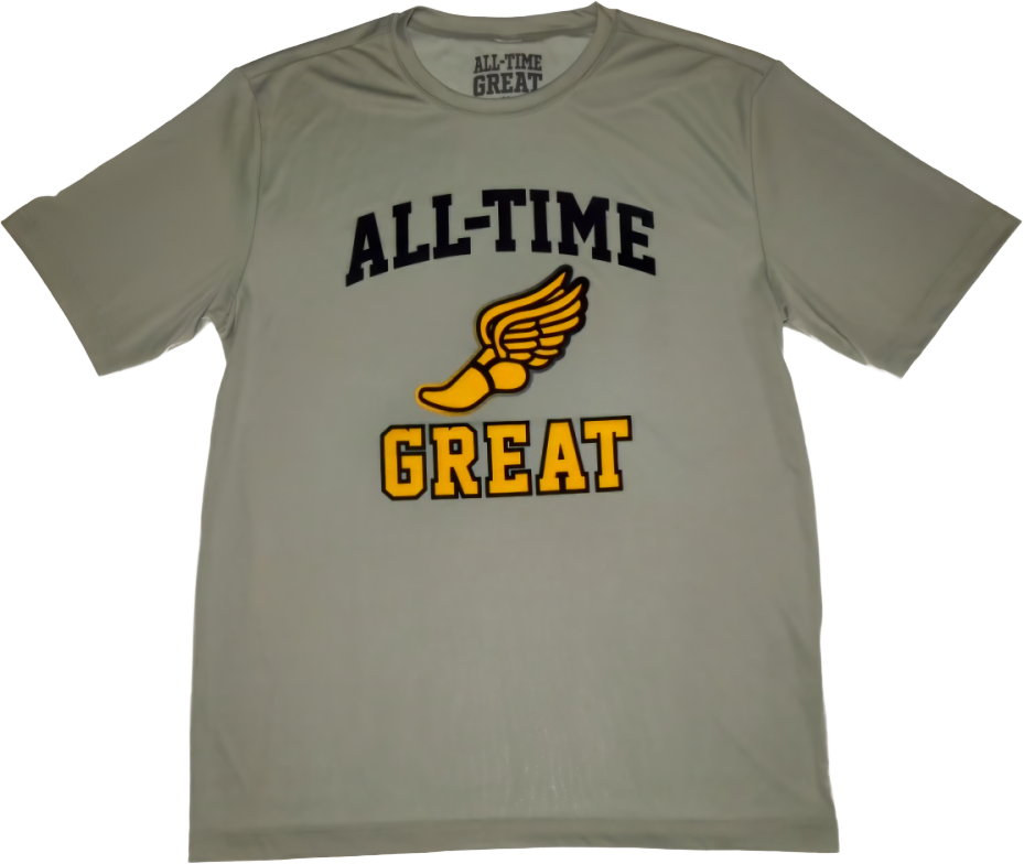 All-Time Great Track and Field Wing foot performance T
